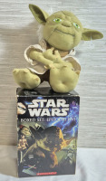 2005 STAR WARS BOXED SET EPISODES I-VI Softcover Book Set with 8" Yoda Plush