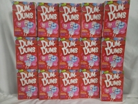 15 New Boxes of DUMDUMS | 50 Pops Ea. | BB: 09/17/27