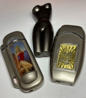 Three Risqu&eacute; Butane Lighters