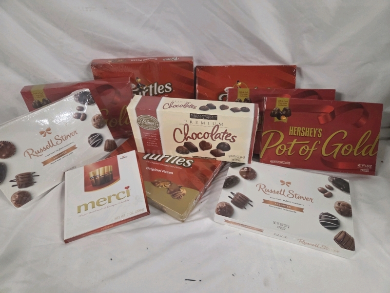 10 New | Assorted Boxes of Chocolates | Earliest BB: 03/11/25