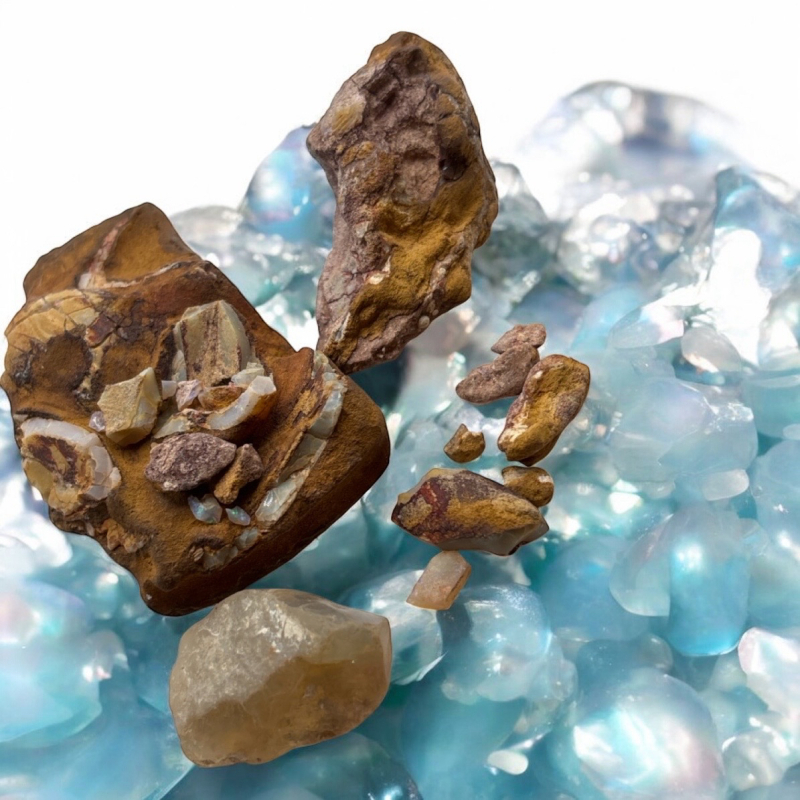 Rare Bag of Natutal Opals 81.3 grams