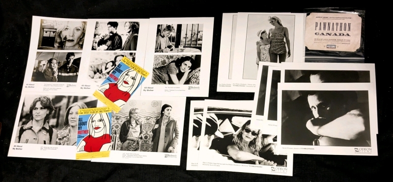 13 Vintage Press Film Photos : "All About My Mother" (5) & "Tumbleweeds" (8) - 8" &times; 10" In Folio