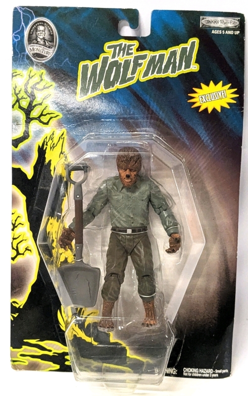 Vintage 2004 Sealed Jakks Pacific Exclusive THE WOLFMAM 5.5" Action Figure