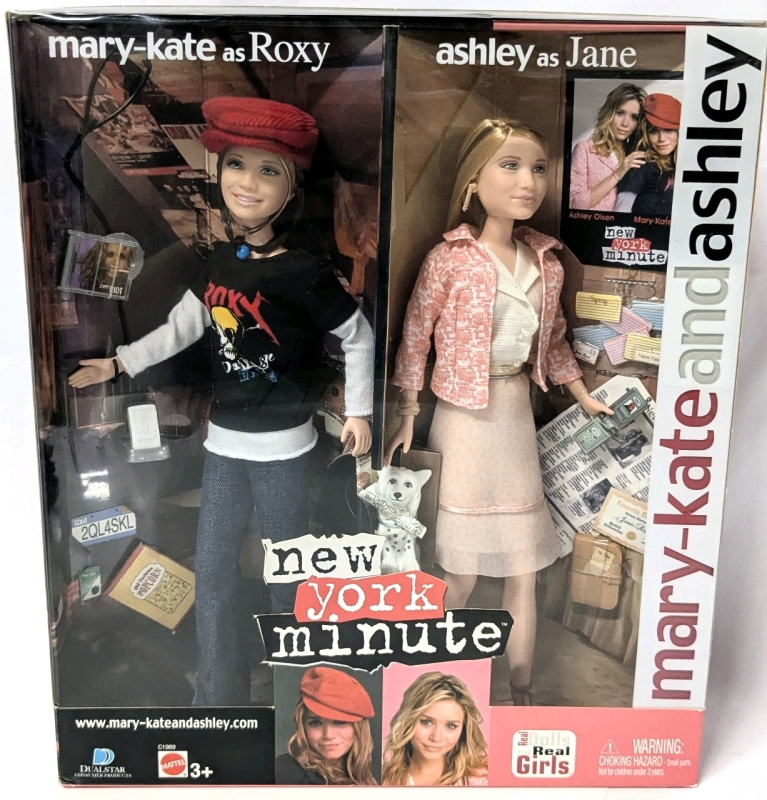 Vintage 2004 MARY-KATE and ASHLEY: New York Minute 10" Fashion Dolls