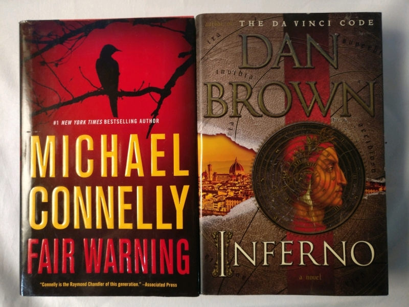 4 New Hardcover Novels