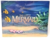 New Sealed Disney Store Exclusive THE LITTLE MERMAID Set of Four 11" &times; 14" Lithograph Prints Suitable For Framing