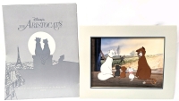 Vintage 1996 Disney Store THE ARISTOCATS Exclusive Commemorative Lithograph With Original Envelope & Card Frame - 11" &times; 14"