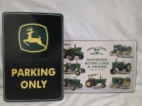 2 New | 12" x 8" John Deere Themed Signs