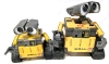 2 Disney Pixar WALL-E Battery Operated Robots - 6.5" - 9.5" (Untested, As-Is) - 2