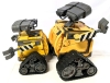 2 Disney Pixar WALL-E Battery Operated Robots - 6.5" - 9.5" (Untested, As-Is) - 3