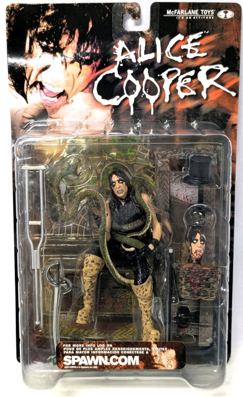 Vintage 2000 Mint Condition McFarland ALICE COOPER Super Stage Figure
