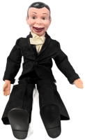 Vintage Goldberger Pull-String Ventriloquist Charlie McCarthy Dummy Doll - 29" Long