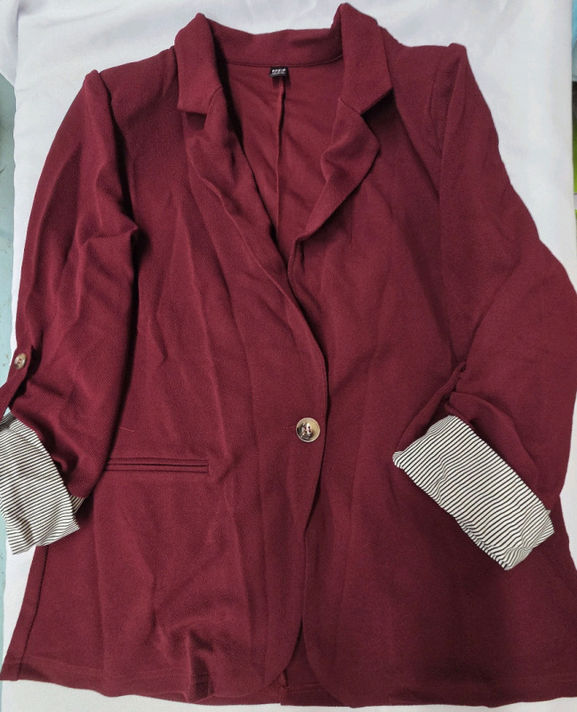 New | Size XL Women's Blazer Dress Shirt