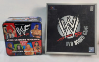 Two (2) WWF Wrestling Board Games . 1999 WWF Trivia Game & WWF DVD Board Game . Cannot Confirm if Complete