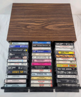 39 Rock N' Roll , Country & Musicals Cassette Tapes in Case