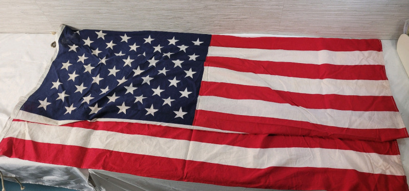 United States of America Double Sided Flag . Measures 36"&times;54"