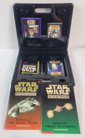 1997 Scholastic Star Wars Missions Game Kit & Two (2) Mission Books in Original Case . Cannot Confirm if Complete