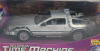 Back to the Future Deloren Time Machine Diecast Car , 1:24 Scale . NRFB , Some shelf wear to box - 2