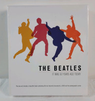 The Beatles " It Was 50 Years Ago Today " First Single ' Love Me Do ' Facsimile Memorabilia Box Set . Appears Complete