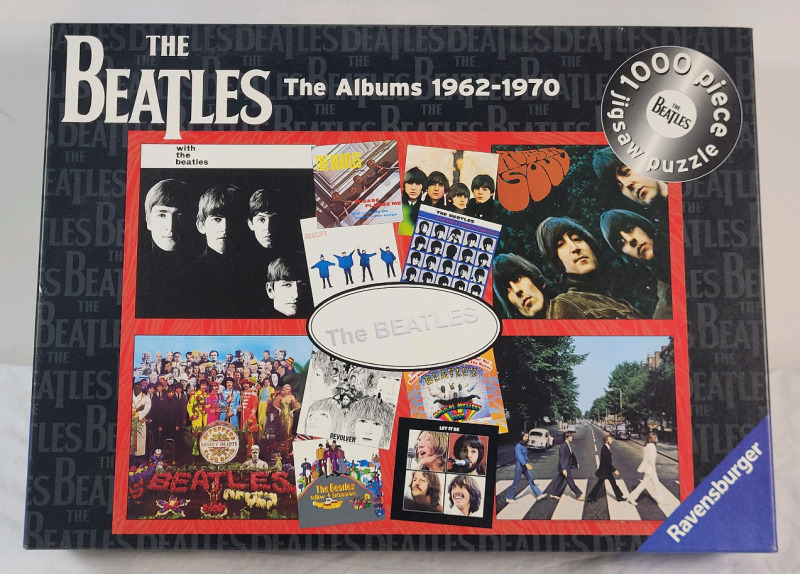 Open Box - Ravensburger THE BEATLES The Albums 1962-1970 1000pc. Puzzle .