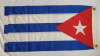 Double Side CUBA Flag , Measures 14"&times;28.5" - 2