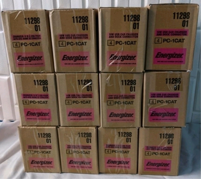 48 New Energizer Apple PC-1CAT USB Car Chargers