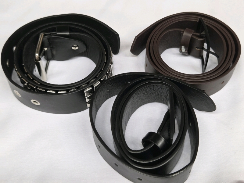 3 New | Stylish Belts | (1) 31" Belt & (2) 42" Belts
