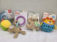 4 New | Assorted Baby Toys Lot | For Ages 0-18M