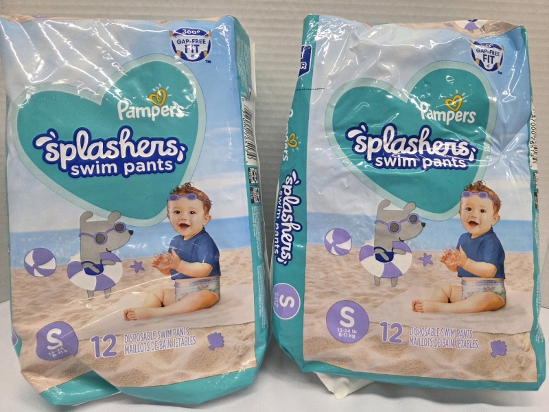 24 New | Size S Pampers Disposable Swim Pants