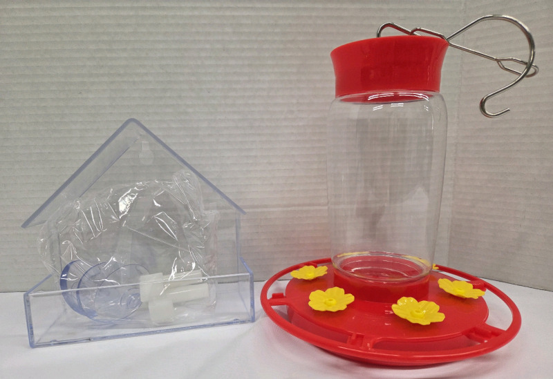 New | Hummingbird/Bird Feeders Lot | Tallest Measures 8"