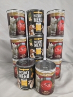 11 New | Cans Of DogFood 368g-375g | Purina True Instinct & Nature's Menu Chicken & Veggie Stew