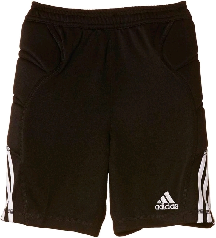 New ADIDAS Boys Tierro13 GK Goal Keeper Shorts - Black (Size Small)