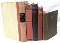 5 Antique to Vintage Hardbound Classic Books : Oliver Twist (1918), Treasure Island (1934), A Tale of Two Cities (Undated, First Page Missing), Adventures of Tom Sawyer (1940), A History of New York And The Alhambra (Possibly 1809)