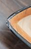 Vintage MCM H&ouml;hr Afra Pottery Bowl . Made in Germany . Measures 12" long . Small Chip on tip - 5