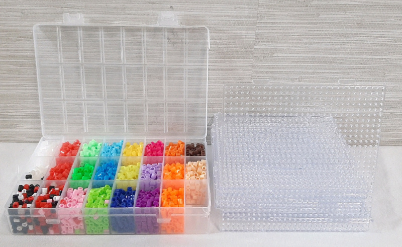 New Over 100+ Fuse Beads and 8 Square Boards | Boards Are 8"&times;8"