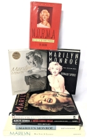 8 MARILYN MONROE Books & Biographies - Includes 50th Anniversary Lavishly Illustrated Book With 60 Minute DVD Chronicling Her Iconic Life (All Hardcover Save For The 50th Anniversary)