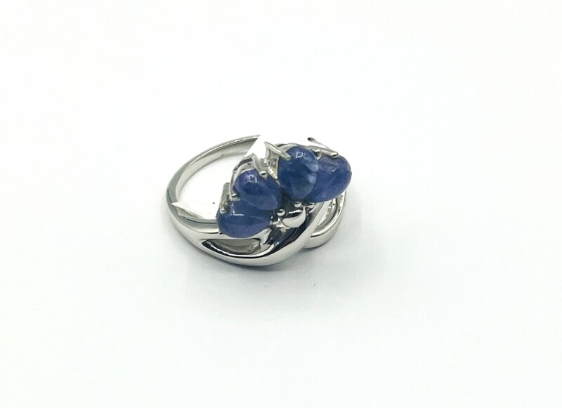 NEW Sterling Silver Natural Tanzanite (0.60ct) Ring, Size 7.25, W/A (with appraisal) $400.00. Tanzanite is the birthstone for December.