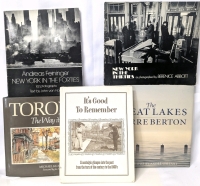 5 Vintage Nostalgia Books : New York in the Thirties/ Forties, Toronto : The Way It Was, The Great Lakes & 1974 It's Good to Remember | 2 Softcover, 3 Hardcover