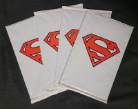 Four (4) Sealed Vintage 1993 Adventures of Superman #500 " Life After Death " Issues . All Polybagged and Sealed