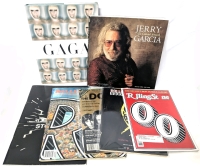 5 Rolling Stone(s) / The Doors Magazines + GAGA & Jerry Garcia: The Collected Artwork Hard & Softcover Books