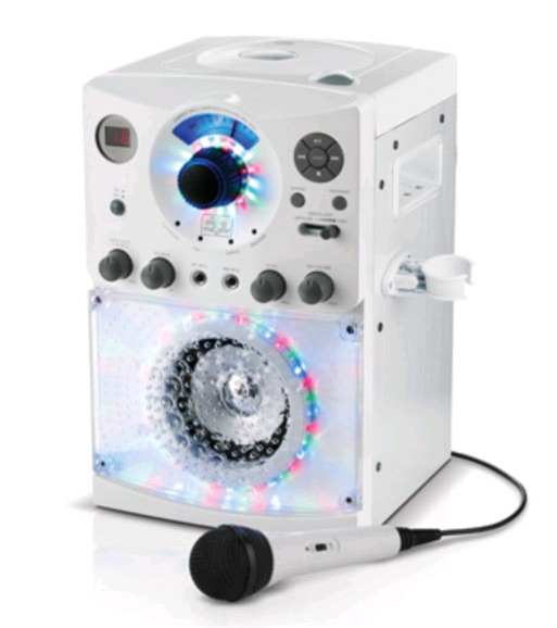 New In Box | Singing Machine SML385UW | Pairs w/ Bluetooth, Auxiliary, and CD | Box Measures 16" x 11" x 11"