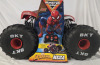 New | Monster Jam RC Spiderman Mega Monster Truck | Measures 28" x 20"