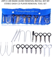 New 20 Piece Vehicle Radio Removal Kit.