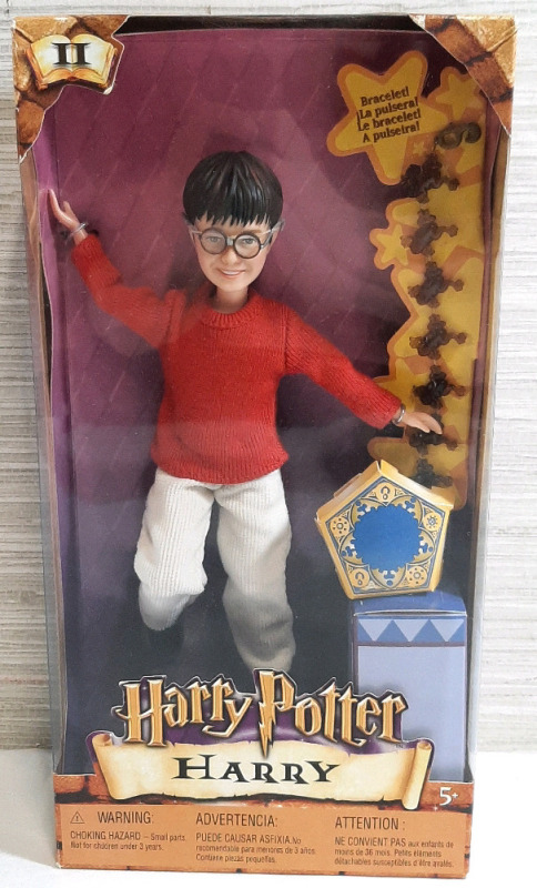 New in Box 2001 Mattel Harry Potter Harry Figure | Figure Measures Roughly 8" Tall