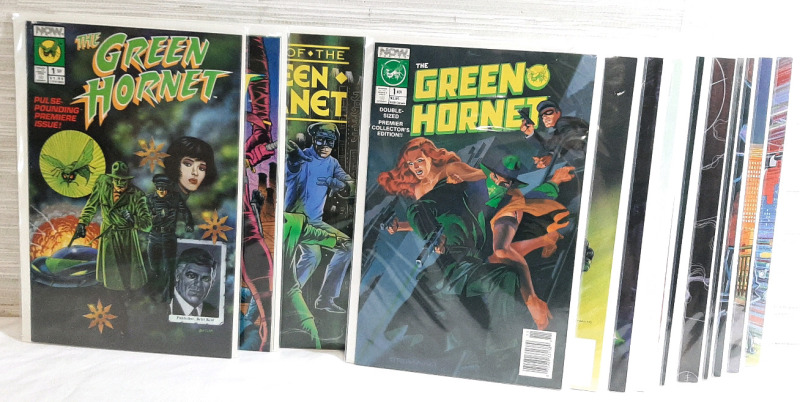 Good Condition NOW Comics Green Hornet Comic Series | Includes The Green Hornet #1, #2, Tales of The Green Hornet #1, #2, & The Green Hornet #1, #2, & #4-14 (#3 Is Not Included)