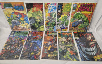 10 Bagged & Boarded | The Savage Dragon, Cyber Force & Pitt Paperback Magazine's | Includes 1st Issue