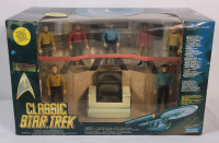 Vintage 1993 Playmates Classic Star Trek Crew of the U.S.S. Enterprise Classic Collector Set w/Seven (7) Action Figures . Sealed , N.R.F.B.
