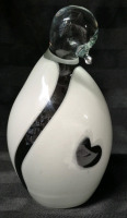 Amazing Penguin Art Glass - 7.5" Tall