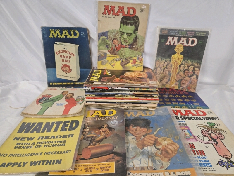 40 | Assorted Mad Paperback Magazine's