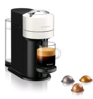 As New | Nespresso Vertuo Next Coffee and Espresso Machine by De'Longhi, White, 7 cup sizes | Retails $140 | Measurements in Photos